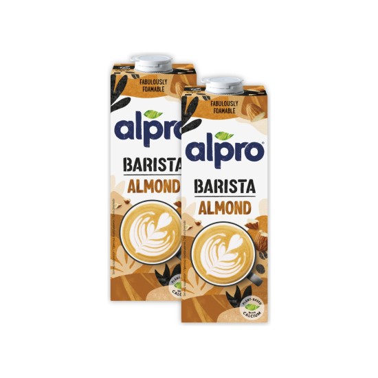 Alpro Barista Almond Bademli Bitkisel Süt 1 Litre
