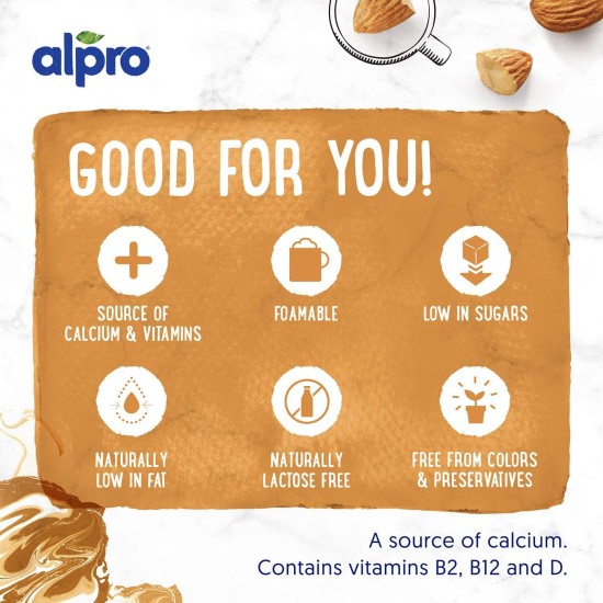 Alpro Barista Almond No Sugars 1 Litre