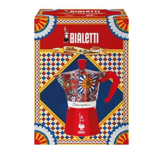 Bialetti Moka Pot Dolce&Gabbana Sicilya 6 Cups – orijinal Bialetti moka pot