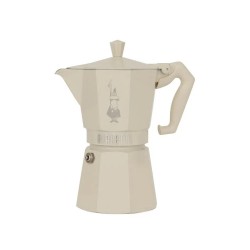 Bialetti Moka Pot Express Exclusive Krem 3 Cups Bialetti Moka Pot Express Exclusive Krem 3 Cups