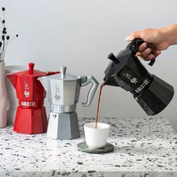 Bialetti Moka Pot Express Exclusive Siyah 3 Cups Bialetti Moka Pot Express Exclusive Siyah 3 Cups