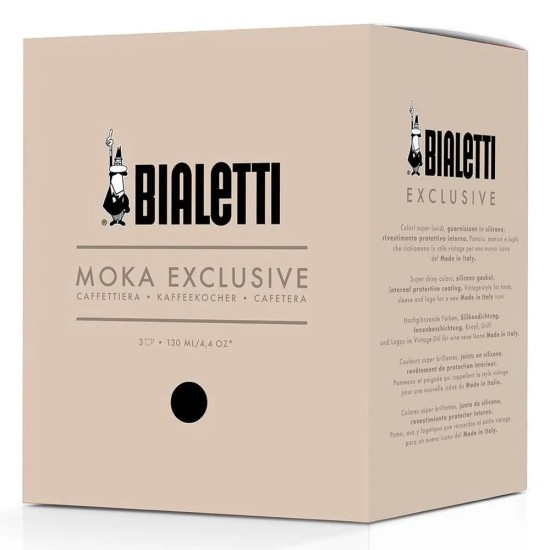 Bialetti Moka Pot Express Exclusive Siyah 3 Cups Bialetti Moka Pot Express Exclusive Siyah 3 Cups – orijinal Bialetti moka pot