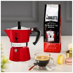 Bialetti Moka Pot Express Kırmızı 3 Cups Bialetti Moka Pot Express Kırmızı 3 Cups