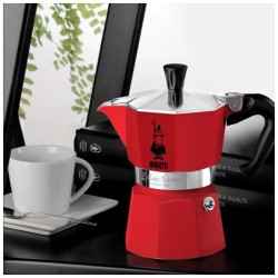 Bialetti Moka Pot Express Kırmızı 3 Cups Bialetti Moka Pot Express Kırmızı 3 Cups