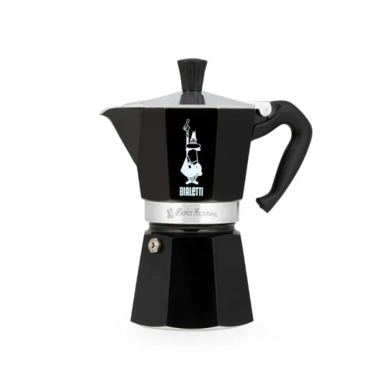 Bialetti Moka Pot Express Siyah 3 Cups – orijinal Bialetti moka pot