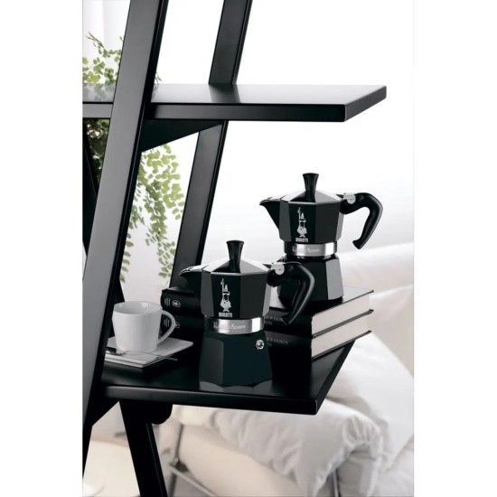Bialetti Moka Pot Express Siyah 3 Cups – orijinal Bialetti moka pot