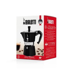 Bialetti Moka Pot Express Siyah 6 Cups Bialetti Moka Pot Express Siyah 6 Cups