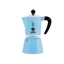 Bialetti Moka Pot Rainbow Mavi 6 Cups Bialetti Moka Pot Rainbow Mavi 6 Cups
