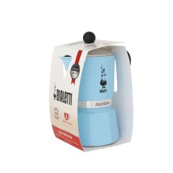 Bialetti Moka Pot Rainbow Mavi 6 Cups Bialetti Moka Pot Rainbow Mavi 6 Cups