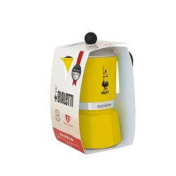 Bialetti Moka Pot Rainbow Sarı 6 Cups Bialetti Moka Pot Rainbow Sarı 6 Cups