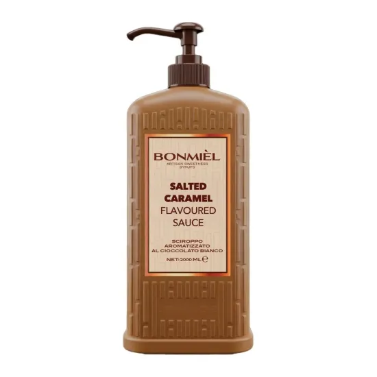 Bonmiel Salted Caramel Sosu 2000 Ml Tuzlu Karamel Sosu