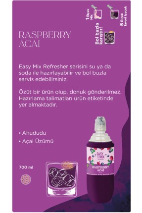 Easy mix Raspberry Acai 700 ml Easy mix Raspberry Acai 700 ml