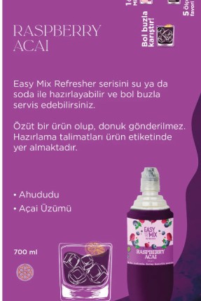 Easy mix Raspberry Acai 700 ml