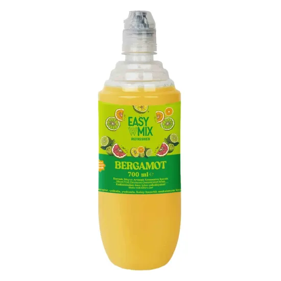 Easy Mix Bergamot 700 ml kokteyl ve mocktail içecek karışımı