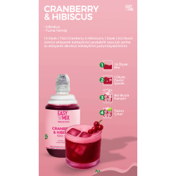 EasyMix Cranberry Hibiscus 500 ml