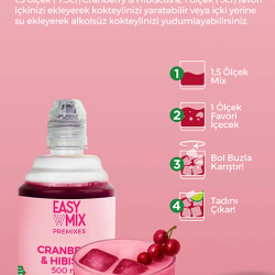 EasyMix Cranberry Hibiscus 500 ml