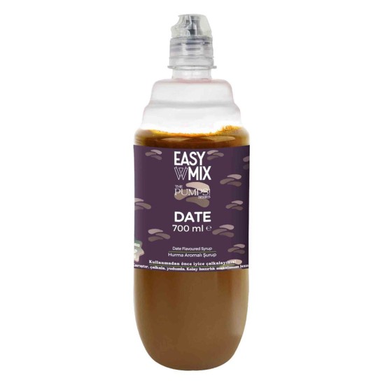 Easy Mix Date Hurma The Pumps Series 700 ml - Hurma Aromalı Şurup
