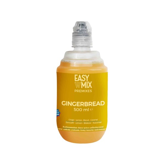 Easy Mix Gingerbread 700 ML Easy Mix Gingerbread 700 ML Zencefilli Bisküvi İçecek Bazı