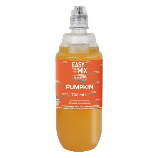 Easy Mix Pumpkin Balkabağı The Pumps Series 700 ml | Pluskahve Easy Mix Pumpkin Balkabağı The Pumps Series 700 ml - Balkabağı Aromalı Şurup