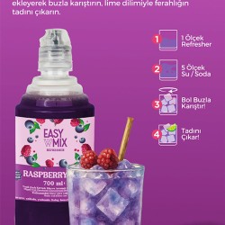 Easy mix Raspberry Acai 700 ml