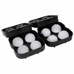Silikon 4’lü Top Buz Kalıbı 45 mm