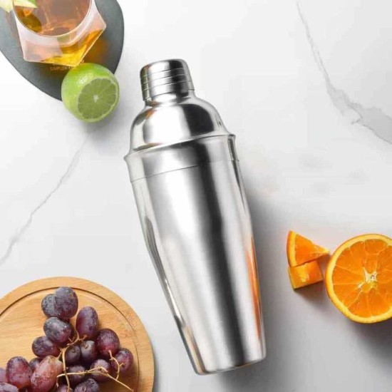 350 ml çelik shaker – barista ve kokteyl ekipmanı