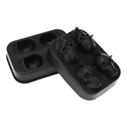 Silikon Kurukafa Buz Kalıbı 4'lü 40X28mm