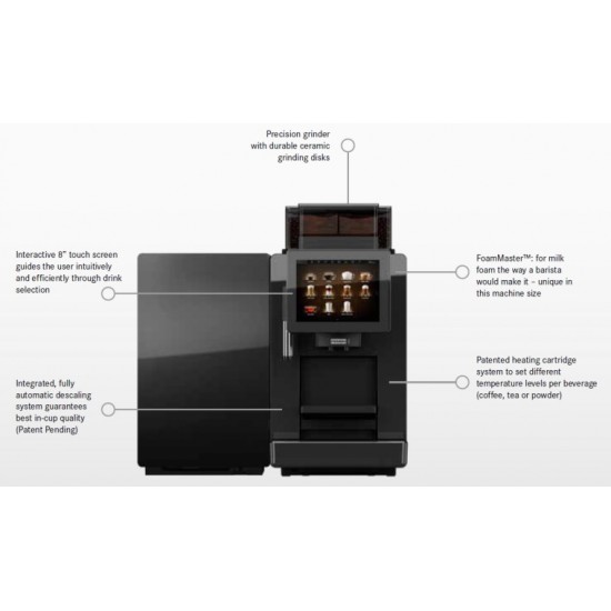 Franke A300 MS EC 1G H2 W3 Süper Otomatik Kahve Makinesi