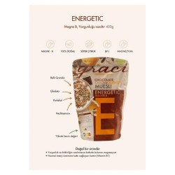 Graci Energetic Keçiboynuzu Çikolata ve Portakallı Kahvaltılık Gevrek