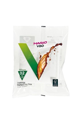 Hario V60 02 Dripper Filtre Kahve Kağıdı 100 Adet Hario V60 02 Dripper Filtre Kahve Kağıdı 100 Adet