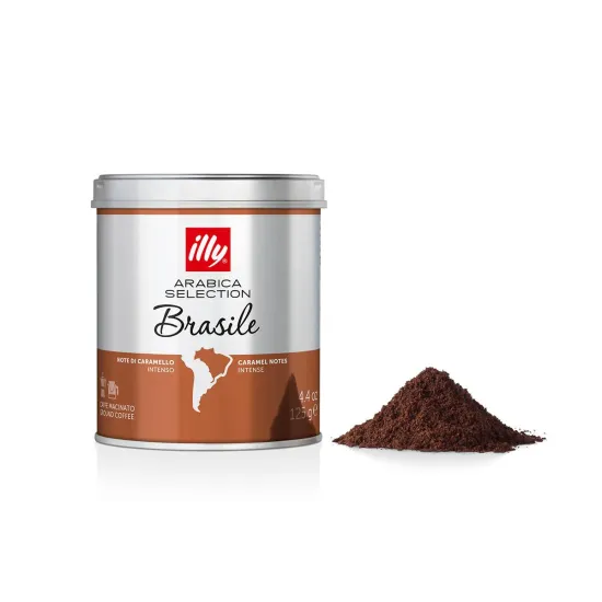 illy brezilya toz kahve 125 gr single origin
