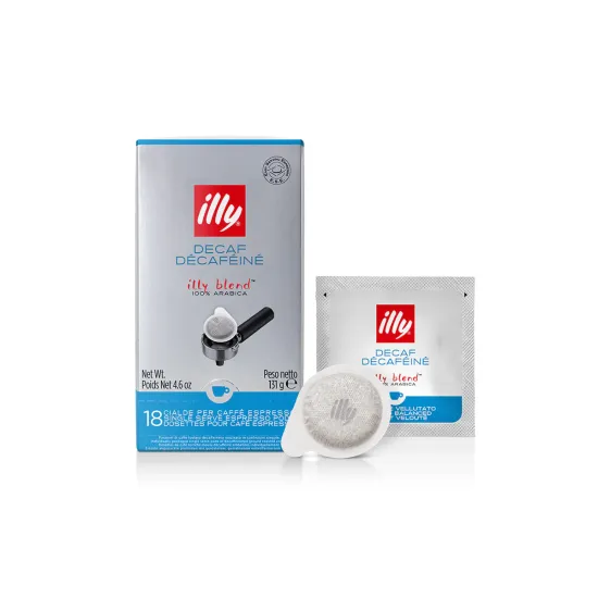 illy ese pod kafeinsiz espresso kahve
