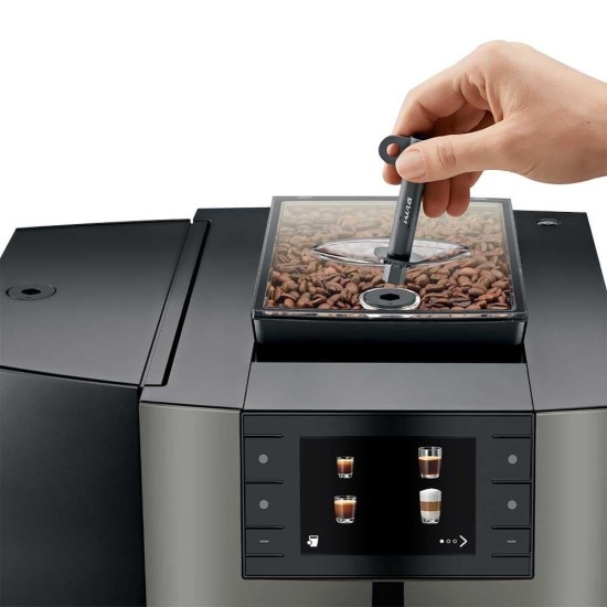 Jura X10 Profesyonel Kahve Makinesi Dark Inox – Ofisler ve İşletmeler İçin