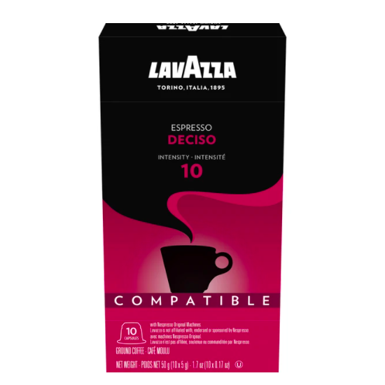 Lavazza Espresso Deciso Compatible Capsules Lavazza Espresso Deciso Compatible Capsules