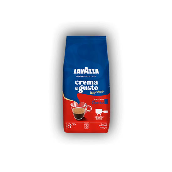 Lavazza Crema e Gusto Espresso Çekirdek Kahve 1KG Lavazza Crema e Gusto Espresso çekirdek kahve 1KG profesyonel espresso kahvesi
