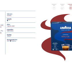 Lavazza Blue Espresso Dolce Kapsül Kahve 100'lü Lavazza Blue Espresso Dolce Kapsül Kahve 100'lü