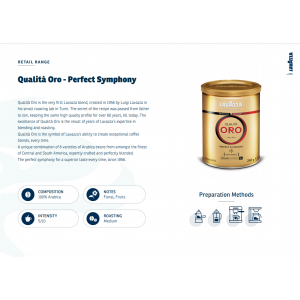 Lavazza Qualita Oro Öğütülmüş Kahve Teneke 250 G