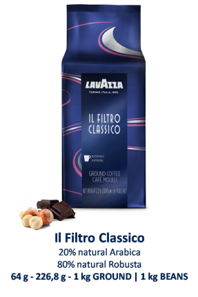 Lavazza Il Filtro Classico 226gr Lavazza Il Filtro Classico 226gr