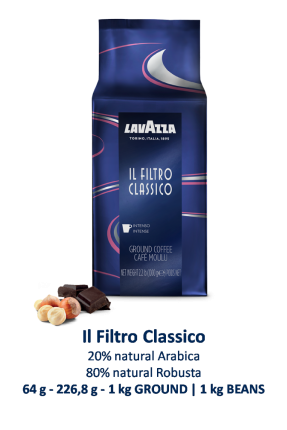 Lavazza Il Filtro Classico 226gr Lavazza Il Filtro Classico 226gr