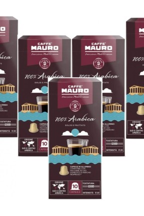 Caffè Mauro %100 Arabica Nespresso Uyumlu Kapsül Kahve 50 Adet Caffè Mauro %100 Arabica Nespresso Uyumlu Kapsül Kahve 50 Adet