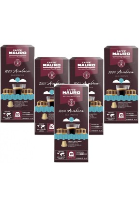 Caffè Mauro %100 Arabica Nespresso Uyumlu Kapsül Kahve 50 Adet