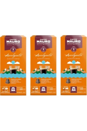 Caffè Mauro Avvolgente Nespresso Kapsül 30 Adet Caffè Mauro Avvolgente Nespresso Kapsül 30 Adet