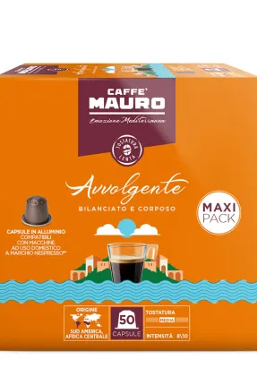Caffè Mauro Avvolgente Nespresso Kapsül 50 Adet