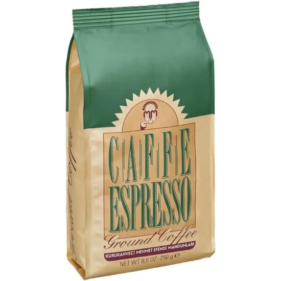 Mehmet Efendi Caffe Espresso Filter Kahve 250 g Mehmet Efendi Caffe Espresso Filter Kahve 250 g öğütülmüş filtre kahve paketi