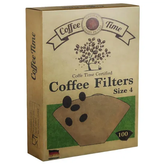 Coffee Time 4 Numara Filtre Kahve Kağıdı 100’lü Paket