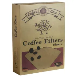 Coffee Time Filtre Kağıdı No:2 80'li