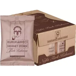 Kurukahveci Mehmet Efendi Türk Kahvesi 100 gr 25’li Paket