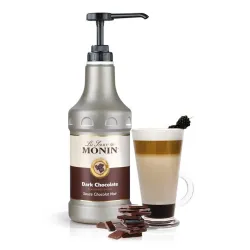 Monin Bitter Çikolata Sosu 1890 ML Monin Bitter Çikolata Sosu 1890 ML