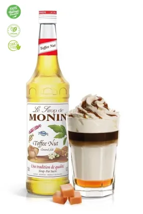 Monin Toffee Nut - Fındık Şekerleme Şurubu 700 ML Monin Toffee Nut - Fındık Şekerleme Şurubu 700 ML