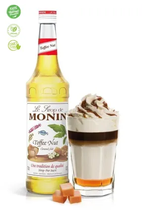 Monin Toffee Nut - Fındık Şekerleme Şurubu 700 ML Monin Toffee Nut - Fındık Şekerleme Şurubu 700 ML